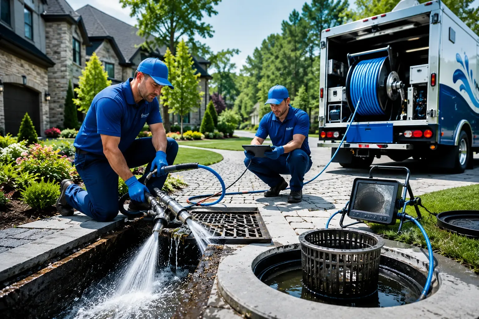 Local outdoor drain cleaning professionals in Matteson, IL